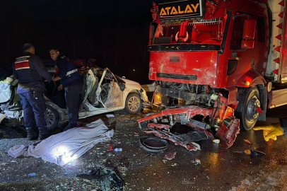 Isparta-Antalya karayolunda feci kaza: 1 ölü, 4 yaralı