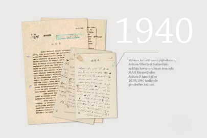 MİT, Ankara’daki 86 yıllık istihbarat belgesini yayımladı