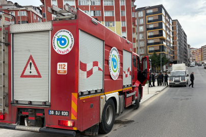 Tekirdağ'da seyir halindeki kamyonetten dumanlar yükseldi