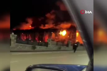 Ankara'da kimya fabrikasında yangın