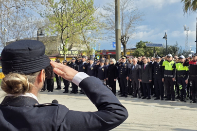 Bursa Mudanya’da Türk Polis Teşkilatı'nın 181'inci kuruluş yıl dönümü kutlandı