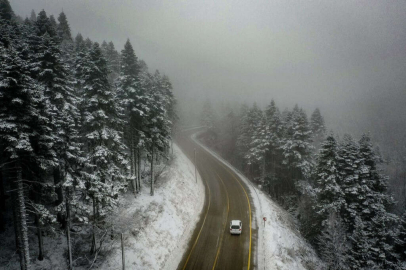 Bursa'nın zirvesi nisan ayında beyaza büründü!