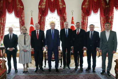 Cumhurbaşkanı Erdoğan, FIFA Başkanı Infantino’yu kabul etti!