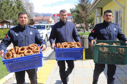 Erzincan'da gramajı eksik simitlere el konuldu