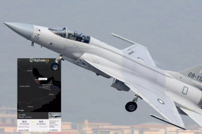 Pakistan İran heyetinin güvenliği için savaş jetlerini devreye soktu