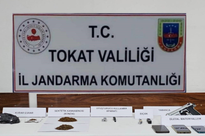 Tokat'ta jandarmadan zehir tacirlerine operasyon: 5 gözaltı