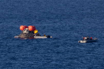 Artemis 2 Ay'daki görevini tamamladı, Dünya'ya döndü