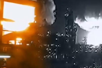 İlk kez paylaşıldı! İran Katar'daki kritik noktayı böyle vurdu