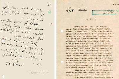 MİT'ten 1940 tarihli belge: 'Acele' yazılı şüpheli takibi paylaştı