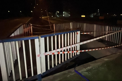 Sulama kanalına düşen otomobildeki 2 kişi yaralandı