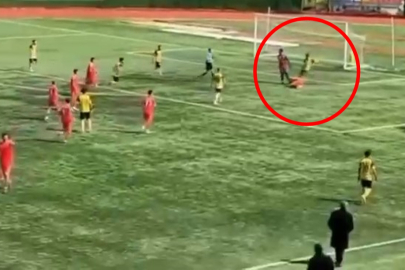 Amatör maçtaki kavgada futbolcunun elmacık kemiği kırıldı