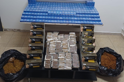 Bursa'da kaçak tütün operasyonu: On binlerce makaron ve sigara ele geçirildi