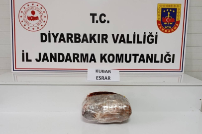 Diyarbakır’da 14 buçuk kilo uyuşturucu ele geçirildi