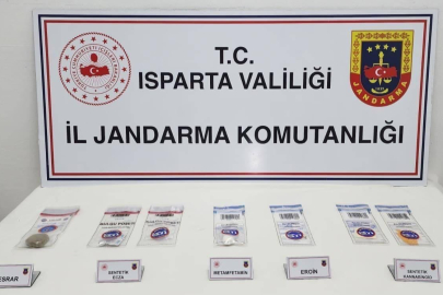 Isparta'da uyuşturucu operasyonlarında 3 şüpheli tutuklandı