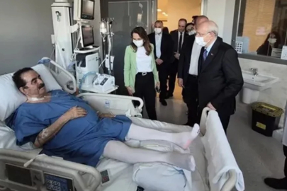 Kemal Kılıçdaroğlu ve Gürsel Tekin, İbrahim Tatlıses'i hastanede ziyaret etti