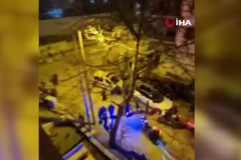 Ankara'da boşanma aşamasındaki eşinin annesinin evinin önünde havaya ateş açtı ve aracını yaktı