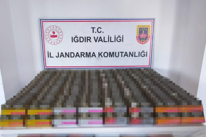 Iğdır'da kaçak elektronik sigara operasyonu