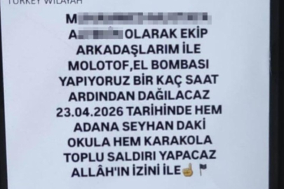 Adana'da sosyal medyadan "saldırı yapacağız" paylaşımına gözaltı