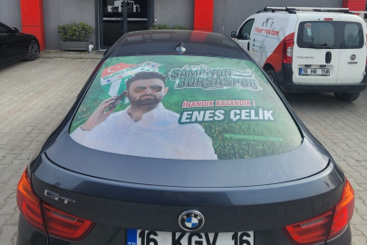 Bursaspor taraftarı şampiyonluk süslemelerine başladı!