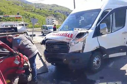 Giresun’da trafik kazaları: 1 ölü, 6 yaralı