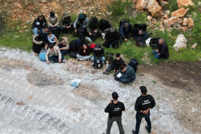 Muğla Bodrum'da 21 düzensiz göçmen yakalandı