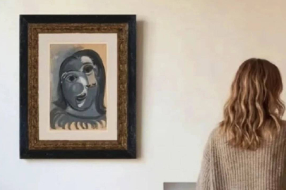 100 Euro'ya milyonluk Picasso tablosu kazandı