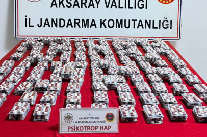 Aksaray'da çuval içine gizlenmiş 11 bin adet uyuşturucu hap ele geçirildi: 3 tutuklama