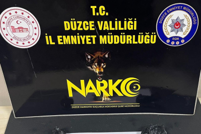 Düzde'de suçüstü yakalanan uyuşturucu taciri tutuklandı