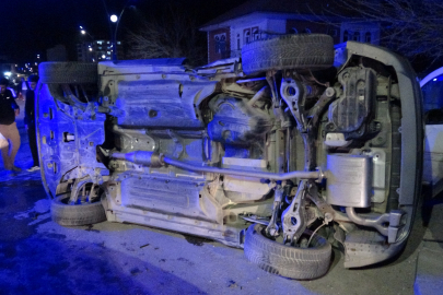 Malatya'da iki otomobil çarpıştı: 4 yaralı