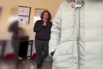 Kahramanmaraş'daki saldırganın sınıfta çekildiği görüntüler ortaya çıktı! Garip hareketler...