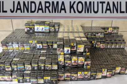 Kırşehir Çiçekdağı’nda kaçak sigara operasyonu