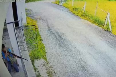 Malatya'da komşu kavgası kamerada: Av tüfeğiyle ateş açtı