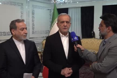 Pezeşkiyan: İsrail ateşkes ilan etmeye zorlandı