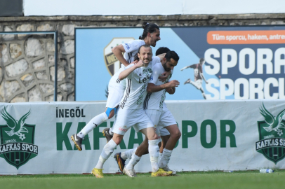 İnegöl Kafkas Spor Kulübü şampiyon oldu