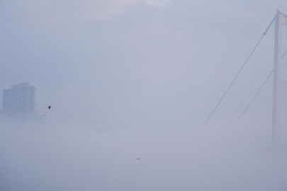 İstanbul’da sis etkili oldu