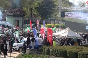 Bursaspor şampiyonluğunu böyle karşıladı