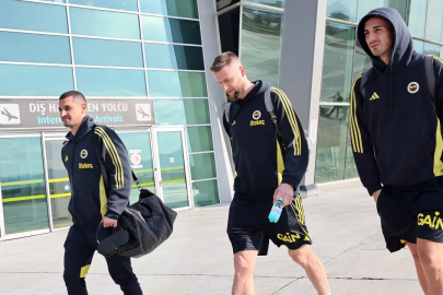 Fenerbahçe kupa maçı için Konya'ya geldi