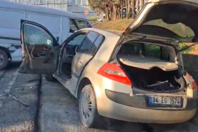 İstanbul Silivri’de kontrolden çıkan kepçe araçları biçti