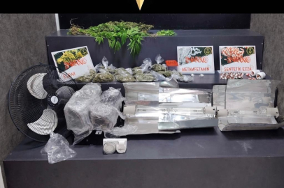 İzmir'de seraya çevirdiği evde kenevir yetiştiren şahıs tutuklandı