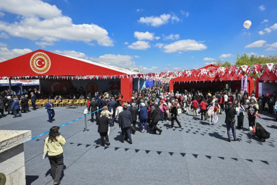 TBMM'de 'Meclis Bahçesi Çocuk Bahçesi Etkinliği' başladı