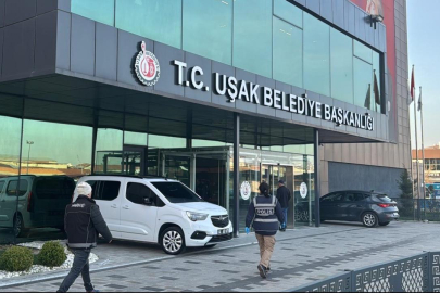 Uşak Belediyesi'ne 2. dalga operasyon: 25 gözaltı