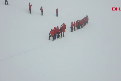 AKUT Bursa Uludağ’da kış eğitimi düzenledi