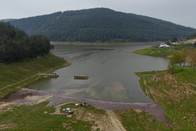 Bursa'da koyunların otladığı baraj tekrar doldu