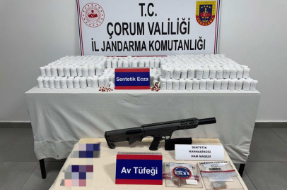 Çorum’da jandarma ekiplerinden uyuşturucu operasyonu: 5 gözaltı