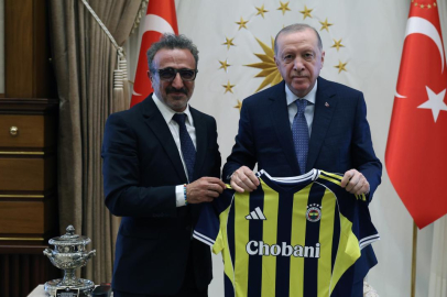 Cumhurbaşkanı Erdoğan, Hamdi Ulukaya'yı kabul etti