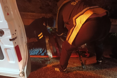 Düzce'de otomobilin çarptığı yaya ağır yaralandı