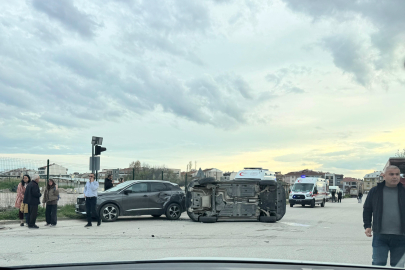 Eskişehir’e 4 aracın karıştığı kazada 7 kişi yaralandı