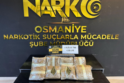 Osmaniye’de 3 araçta uyuşturucu operasyonu: 5 tutuklama