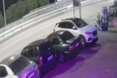 Trabzon'daki kazada araç böyle takla attı: 3 yaralı