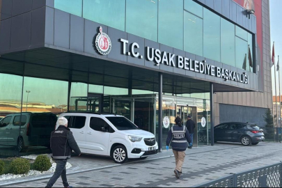 Uşak Belediyesine yönelik rüşvet soruşturması: 16 şüpheli tutuklandı